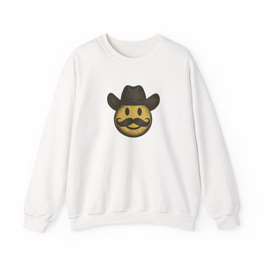 Cowboy Emoji Crewneck Sweatshirt