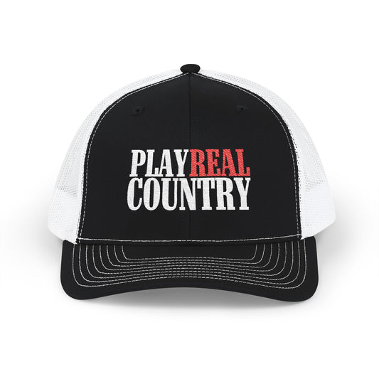 Play Real Country - Snapback Trucker Cap